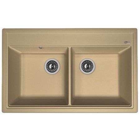 Кухонная мойка Florentina Липси-820 20.370.E0820 Антрацит, артикул 20.370.E0820.302