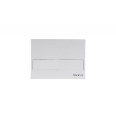 Инсталляция BERGES для скрытого монтажа NOVUM L1 с кнопкой белая, артикул 040211