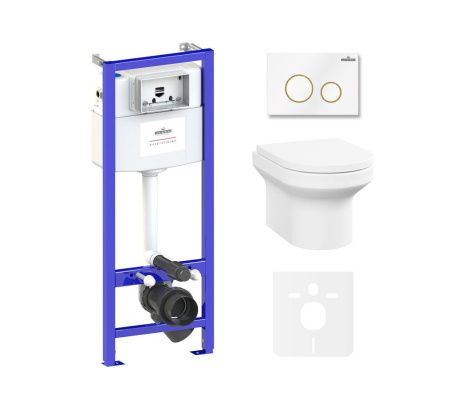 Комплект 6 в 1 Lavinia Boho Grance Hill Rimless 87561025, премиум с пластиковой клавишей