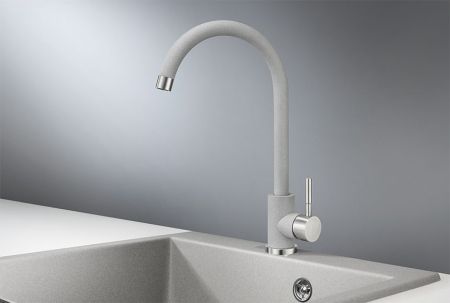 Смеситель для кухни GRANULA (ST-4031, БАЗАЛЬТ), артикул ST-4031, БАЗАЛЬТ