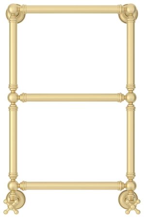 Полотенцесушитель водяной "Ренессанс 1304" 660х400 (Матовая Шампань), артикул 022-0280-6640