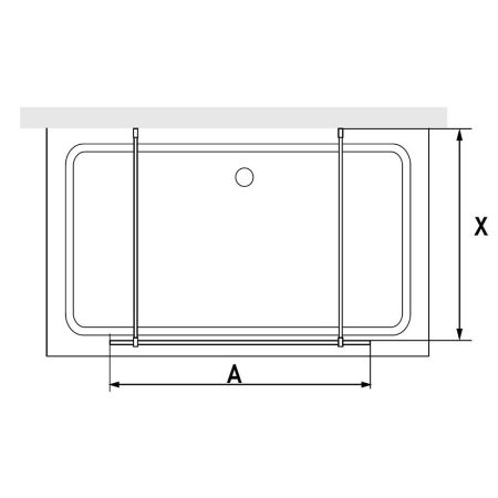 Душевая перегородка RGW WA-018B (1000), артикул 35101810-84