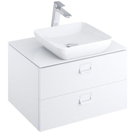 Тумба под раковину Ravak SD Comfort 80 X000001378 подвесная Белый глянец, артикул X000001378