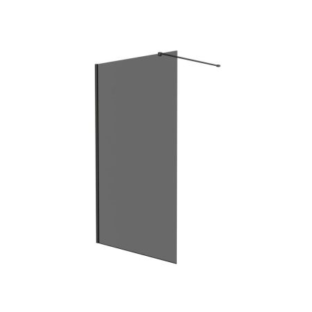 Душевая перегородка Knotlor WI120TG0GM 120х200, оружейная сталь, артикул WI120TG0GM