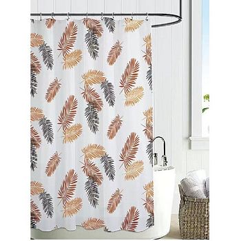 Штора для ванной комнаты Savol S-TH8P04, перо