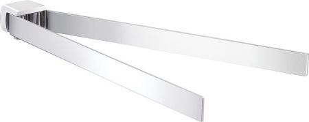 Gedy Pirenei, полотенцедержатель двойной поворотный, цвет хром, артикул PI23(13)