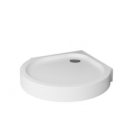 W83T-333-095W Like Round 95 Поддон для душ. Ограждения 95x95, белый акрил