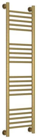 Полотенцесушитель водяной "Богема+" прямая 1200х300 (Состаренная ЛАТУНЬ), артикул 051-0220-1230
