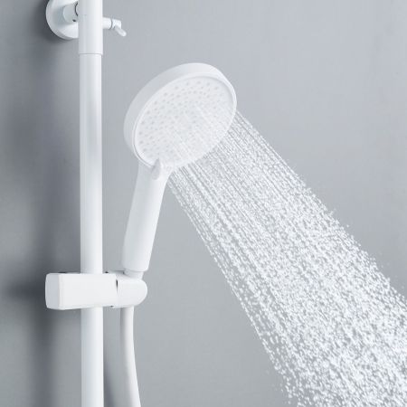 Душевая система Shevanik S4336C, белый