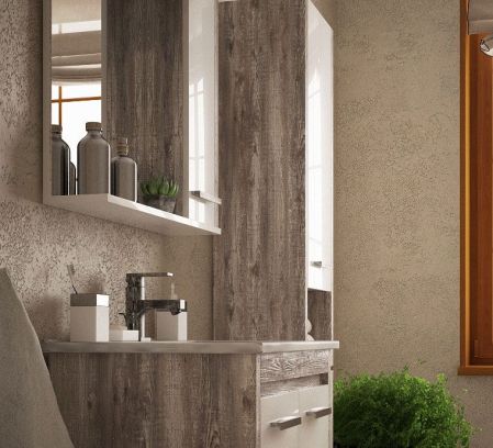 Тумба "Лорена 75", антик, Оскар 75, артикул SD-00000355