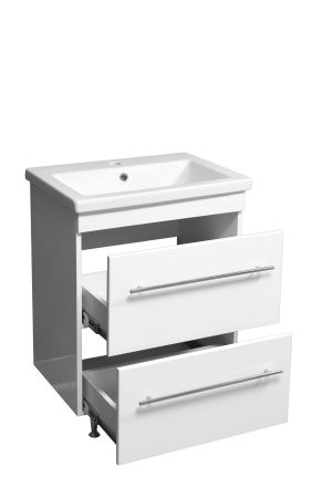 Тумба напольная "Ванесса 60", 2 ящ., Сомо 60, артикул SP-00000218