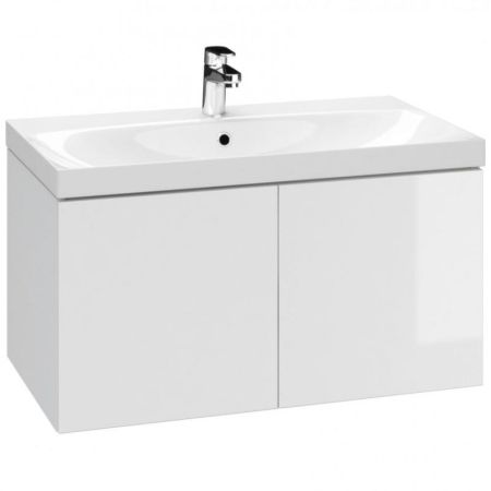 Тумба под раковину Cersanit Colour 80 SZ-COL-CM/COL/80 подвесная Белая, артикул SZ-COL-CM/COL/80