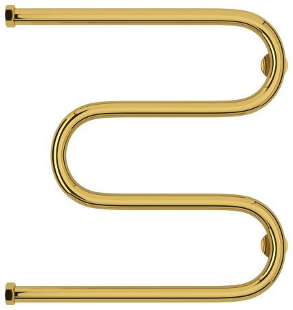 Полотенцесушитель водяной "М-обр.+" 500х500 Н. Г. 1" (Золото), артикул 03-4007-5050