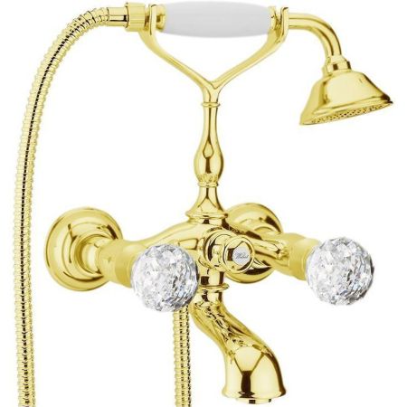 Смеситель для ванны Webert Karenina KA720201010, золото, артикул KA720201010