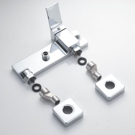 Гигиенический душ со смесителем Shevanik S6105-1, хром