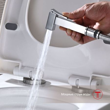 Гигиенический душ со смесителем  Raglo R01.52, хром, артикул R01.52