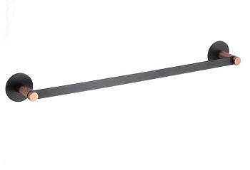 Полотенцедержатель Savol S-002124HD, черный/бронза