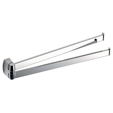 Colombo Trenta Полотенцедержатель 35,2см, двойной, цвет: хром, артикул B3012.CR