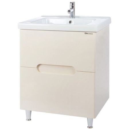 Тумба под раковину Bellezza Андрэа 65 4639010110070 Бежевая, артикул 4639010110070