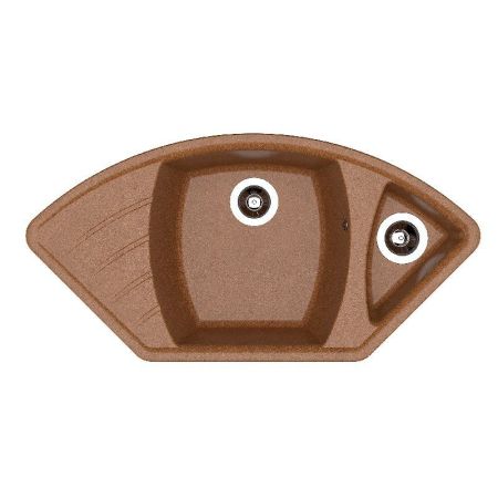 Кухонная мойка Dr. Gans ГАБИ 25.050.E1015.406, терракота, артикул 25.050.E1015.406