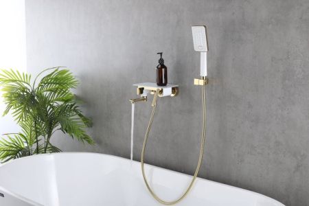 Смеситель для ванны Lemark Mista (LM6414WG), артикул LM6414WG