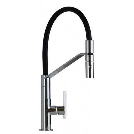 GATTONI Linea 34  Смеситель для кухни однорычажный с поворотным изливом, цвет хром, артикул 0715/PCC0