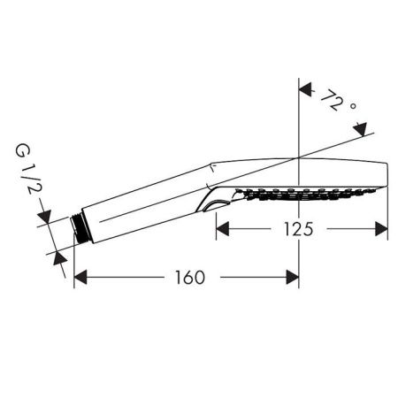Ручной душ, Hansgrohe, Raindance Select S, размер душевого диска, мм-125, форма-круглая, количество режимов-3, тип струи-Rain, RainAir, Whirl, цвет-шлифованная бронза Ручной душ, Hansgrohe, Raindance Select S, размер душевого диска, мм-125, форма-круглая, количество режимов-3, тип струи-Rain, RainAir, Whirl, цвет-шлифованная бронза