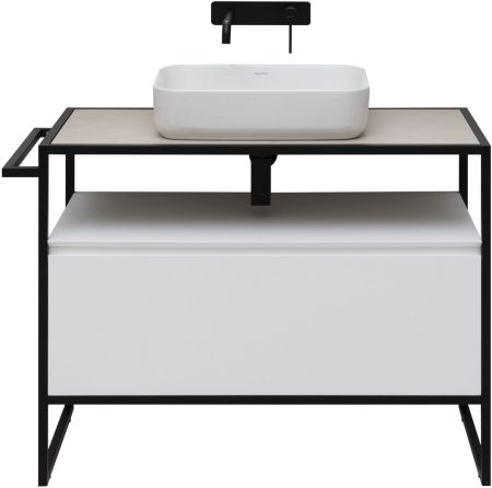 Тумба под раковину Allen Brau Priority 100 1.31003.WM белый матовый, артикул 1.31003.WM