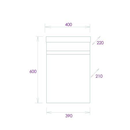 Тумба Onika Милтон 40 подвесная, белая (ум. Como 40)