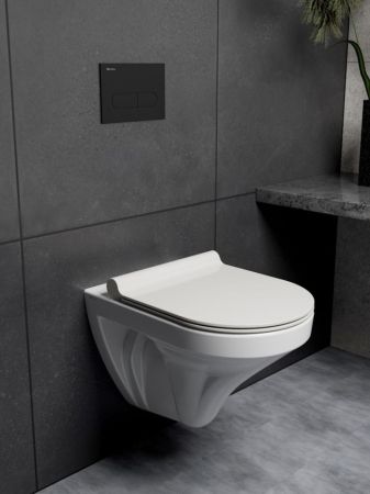 Клавиша смыва Knotlor BIS101BL, черный, артикул BIS101BL