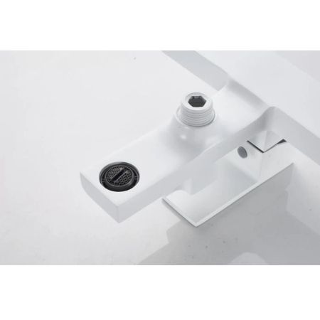 Смеситель для ванны Knotlor KN-22/WY, белый