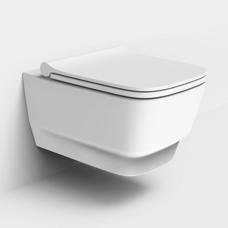 Унитаз подвесной Dreja ENZO 88.0001, белый, артикул 88.0001