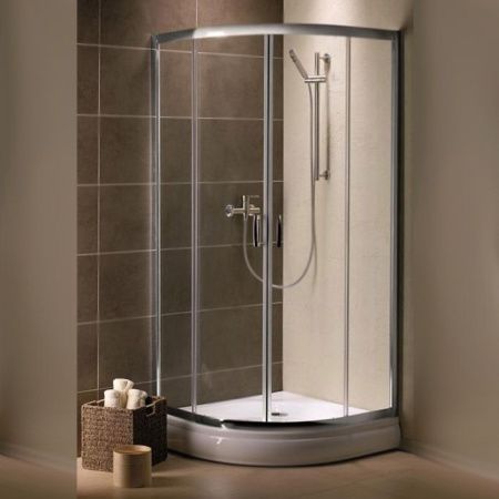 Душевой уголок Radaway Premium Plus A 1900 100x100 профиль Хром стекло прозрачное