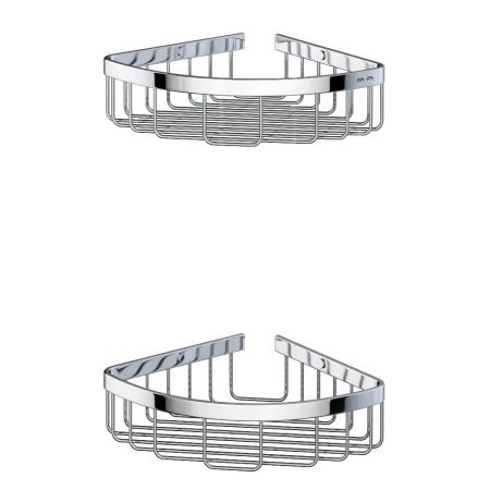 A7452200 Sense L Корзина для душа угловая двухъярусная, хром, артикул A7452200