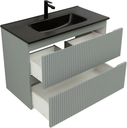 Тумба под раковину Aquanet Джейн (Flat) 90 мисти грин, артикул 00335435