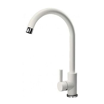 Смеситель для кухни Dr. Gans Соло 319.03H.1123.401, белый