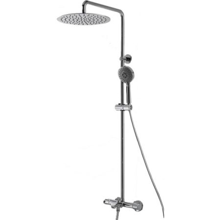 Душевая система Bravat Waterfall SS F639114C-A5-RUS Хром, артикул F639114C-A5-RUS