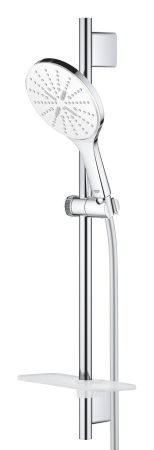 Душевой гарнитур GROHE Rainshower SmartActive 150, 3 вида струй, белая луна (26592LS0), артикул 26592LS0