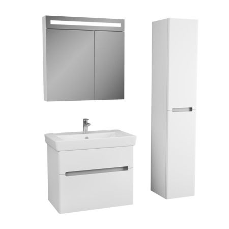 Тумба Nyborg 80, 2 ящика, белая, артикул OW06.03.00