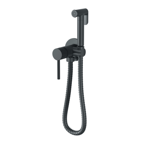 Гигиенический душ со смесителем Bronze de Luxe SCANDI 701B, черный, артикул 701B
