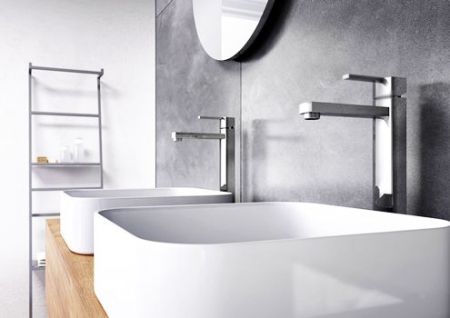 Смеситель для раковины Webert Azeta New AA830402 Хром глянцевый, артикул AA830402015