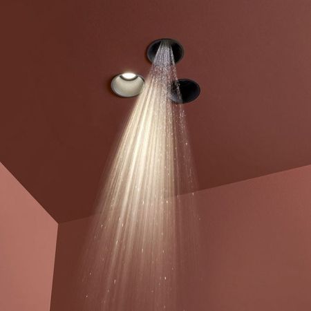 Antonio Lupi Zenit Встраиваемый верхний душ, Ø 8см, цвет: черный