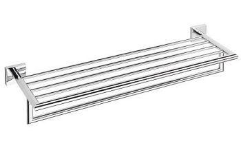 Полка с полотенцедержателем Beta 655x120x215мм, хром
