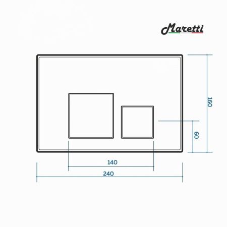 Комплект Maretti 3 в 1: унитаз EA10PBM73-844, инсталляция AC11P5211, кнопка AC12KA-560, артикул EA73KA56052