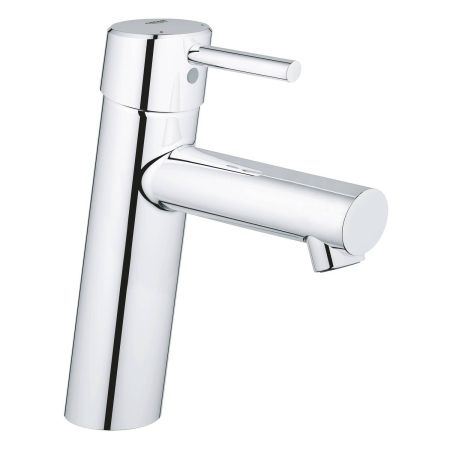 Смеситель для раковины GROHE Concetto с нажимным сливным гарнитуром, M-Size (23932001), артикул 23932001