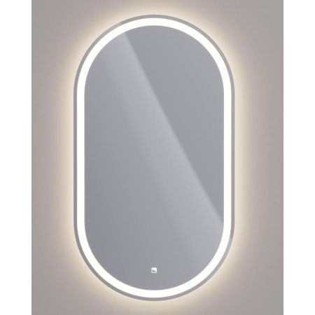 Зеркало Dreja Luno 55x100 см, белый, артикул 99.2007