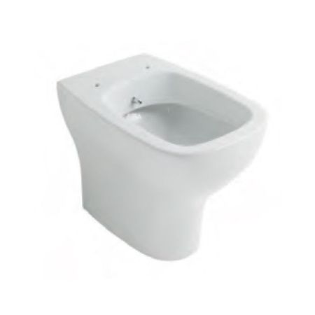 GLOBO Genesis Унитаз-биде напольный  57х37h48, с креплением, цвет: белый