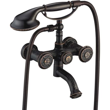 Смеситель для ванны Lemark Jasmine LM6614ORB Черная бронза, артикул LM6614ORB