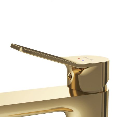 F85A92099 X-Joy, смеситель д/умывальника высокий, золото, артикул F85A92099