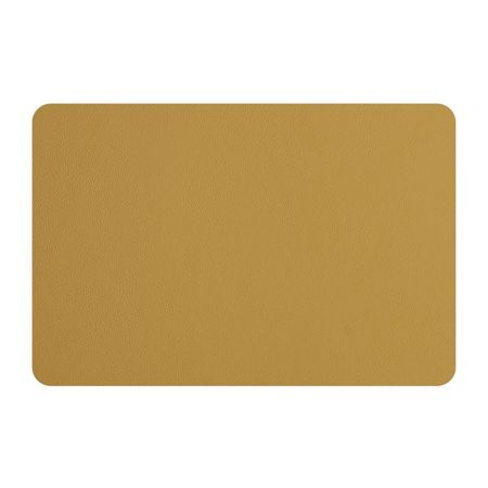 ADJ Прямоугольный плейсмат, 45x30 см., цвет: горчичный/оливковый